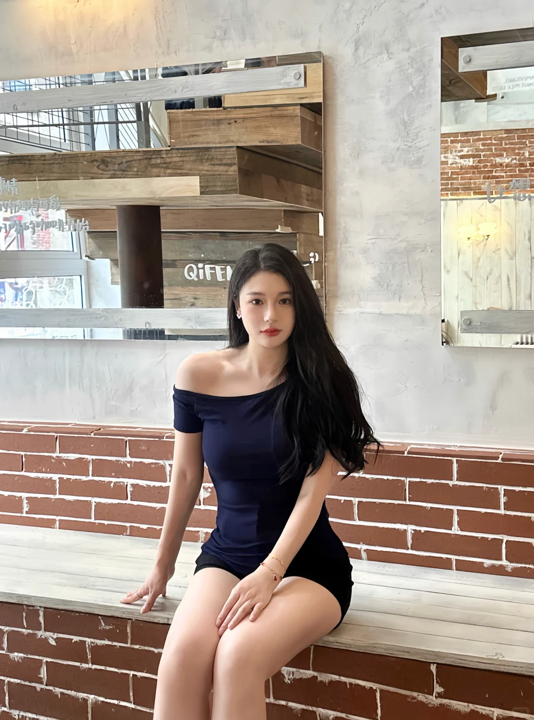 嘿嘿！今天有点女人味哦！