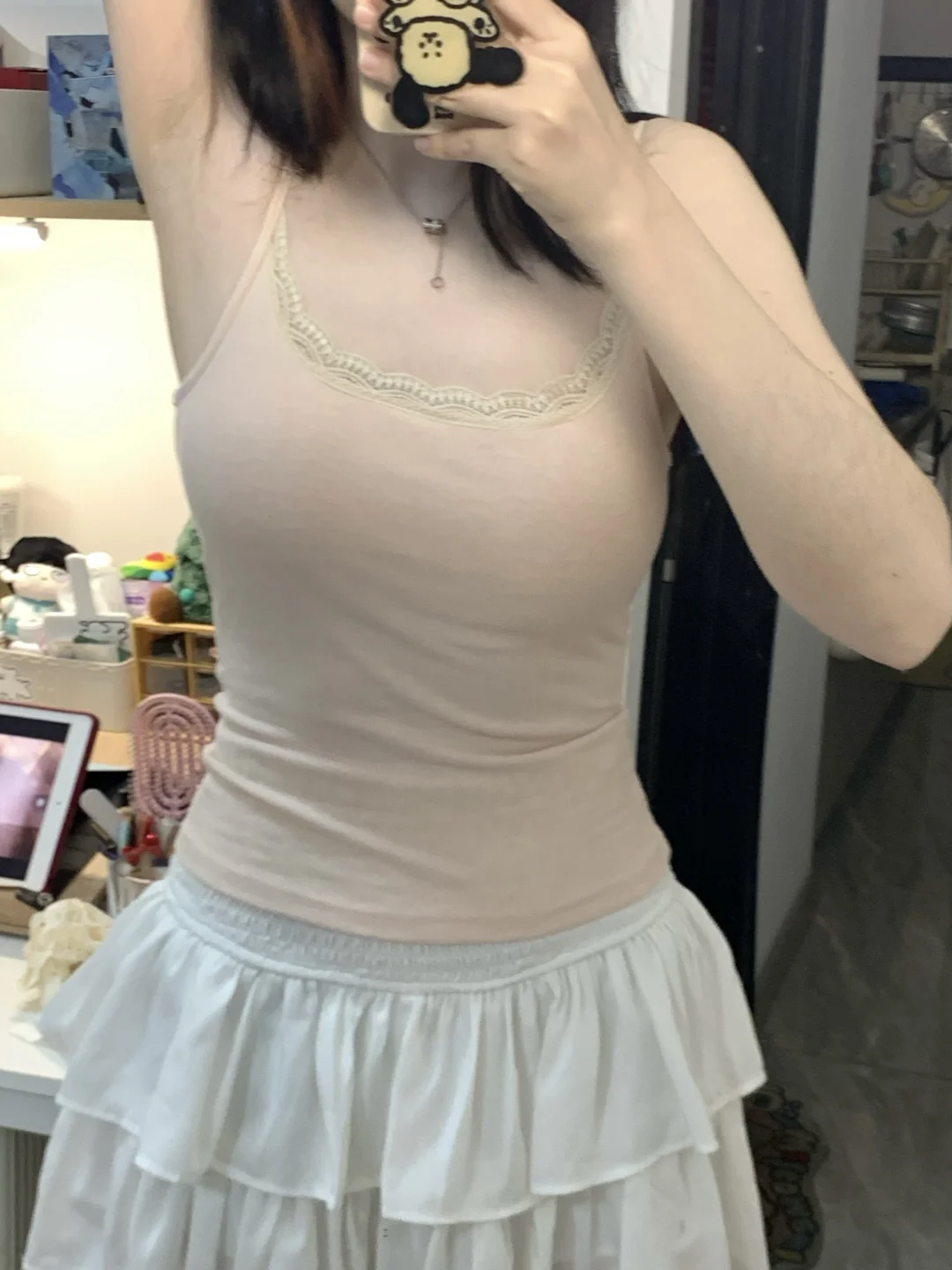 近期买到坠满意的自带胸垫吊带！！