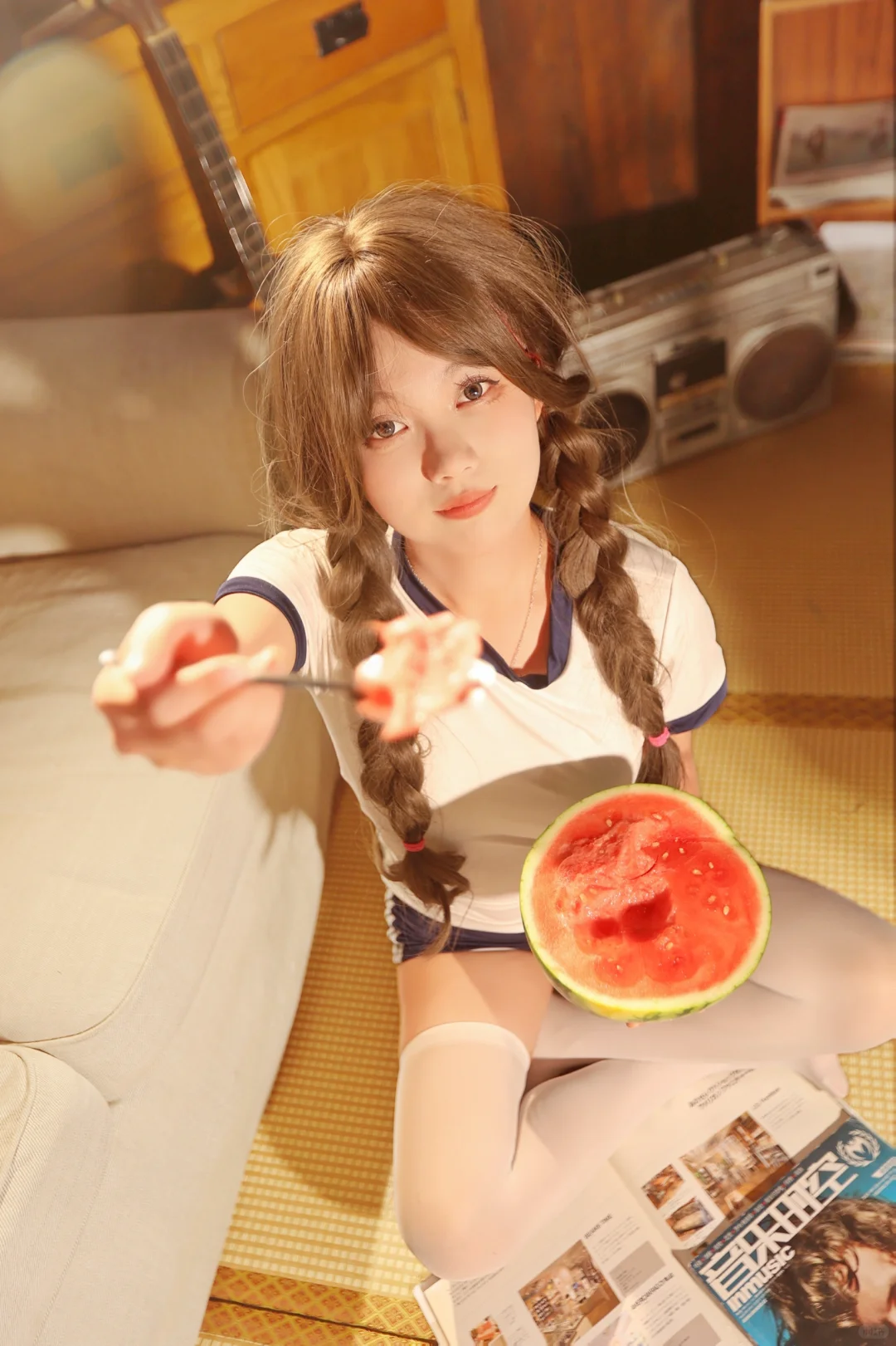 体操服来袭，尽显甜妹范