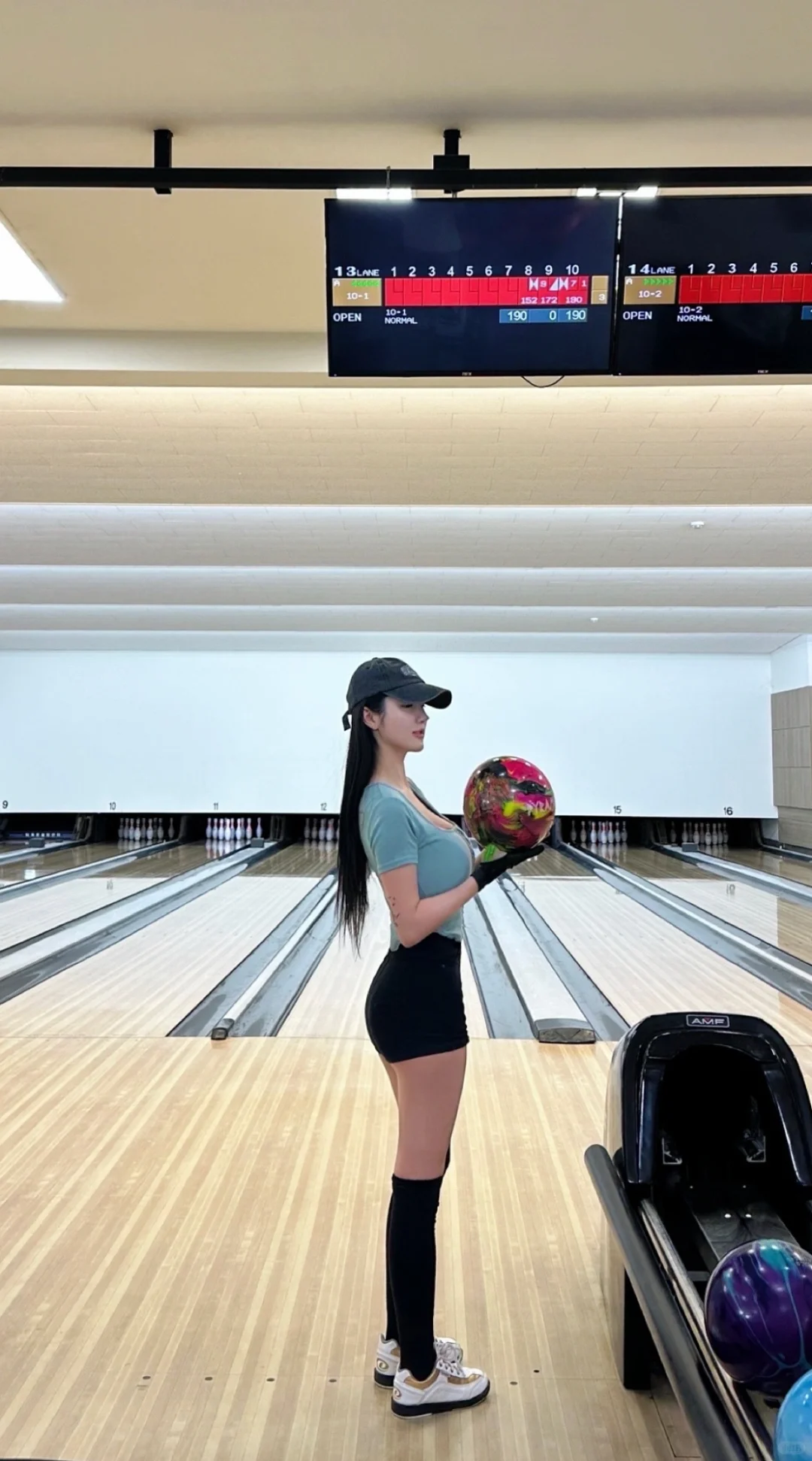 打保龄球也要时尚感！🎳