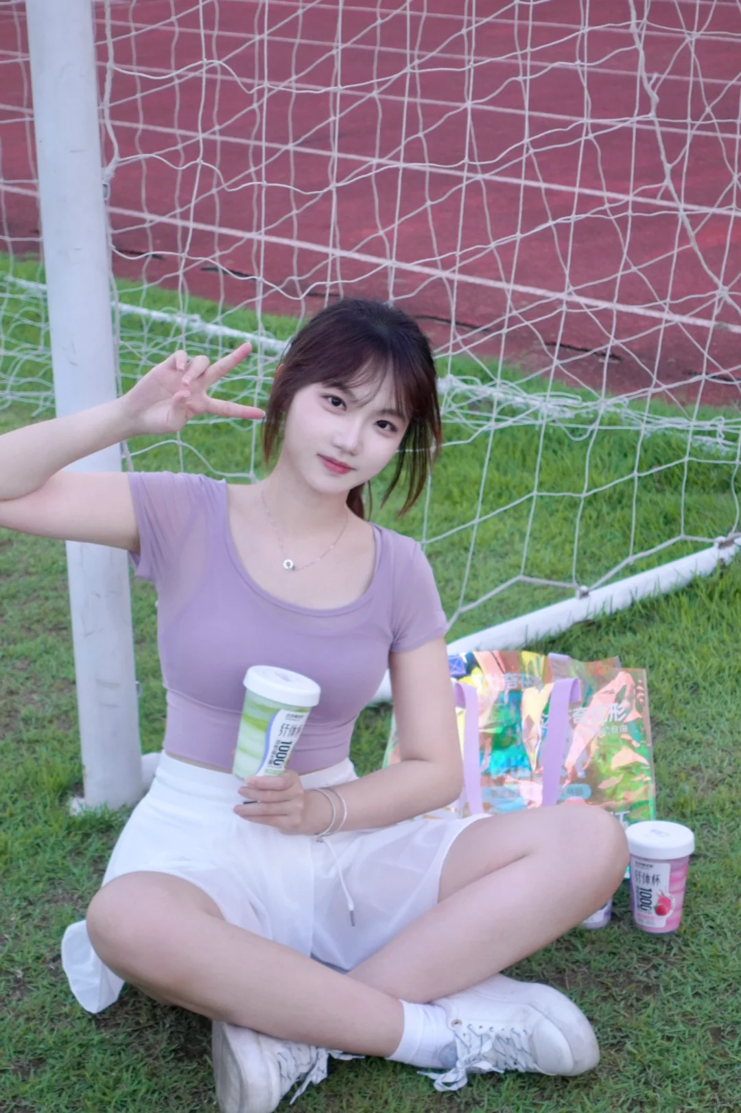 女大学生|今天也是运动日！！