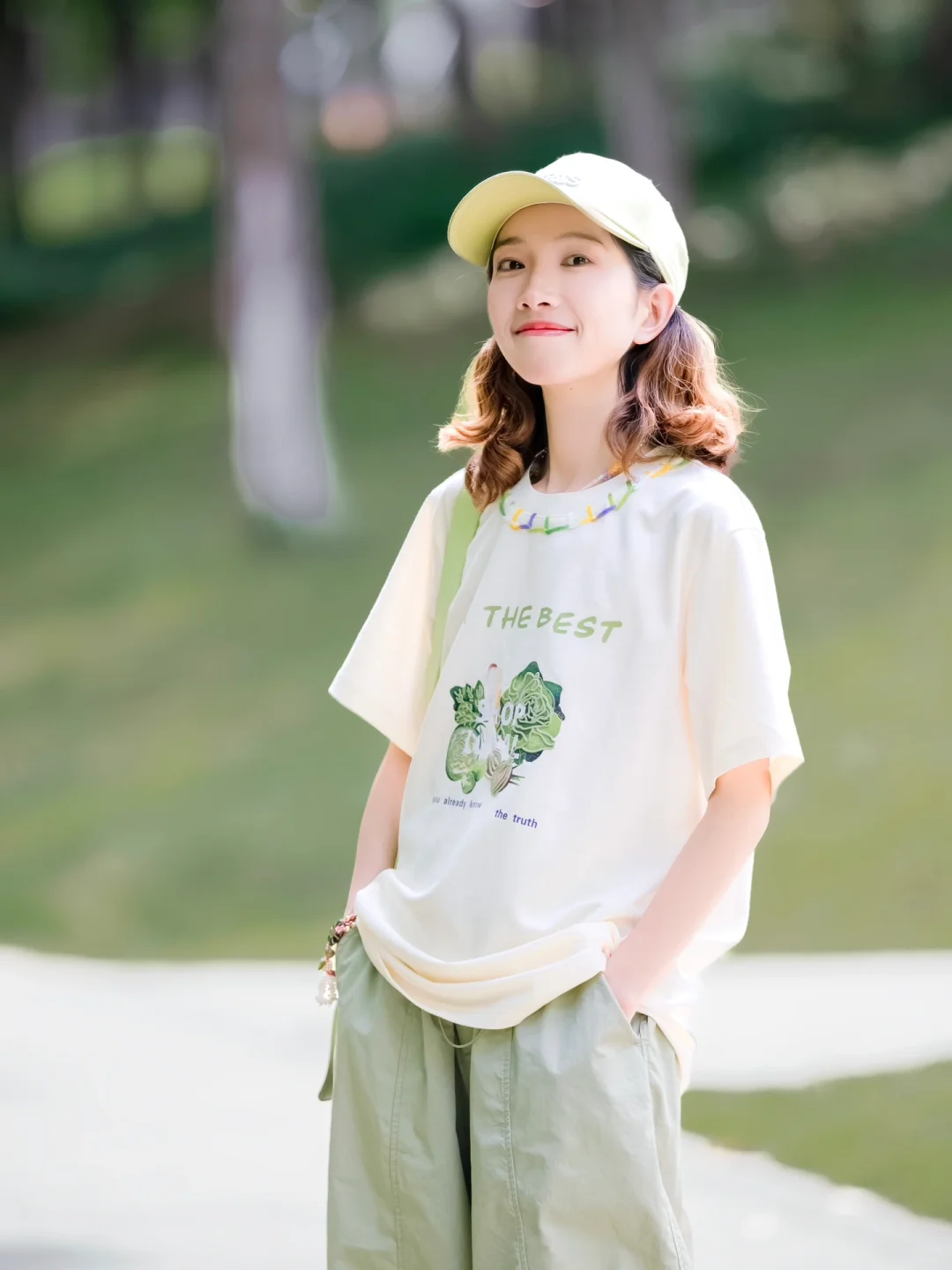 清爽植物系穿搭🍃🌱夏日呼吸感