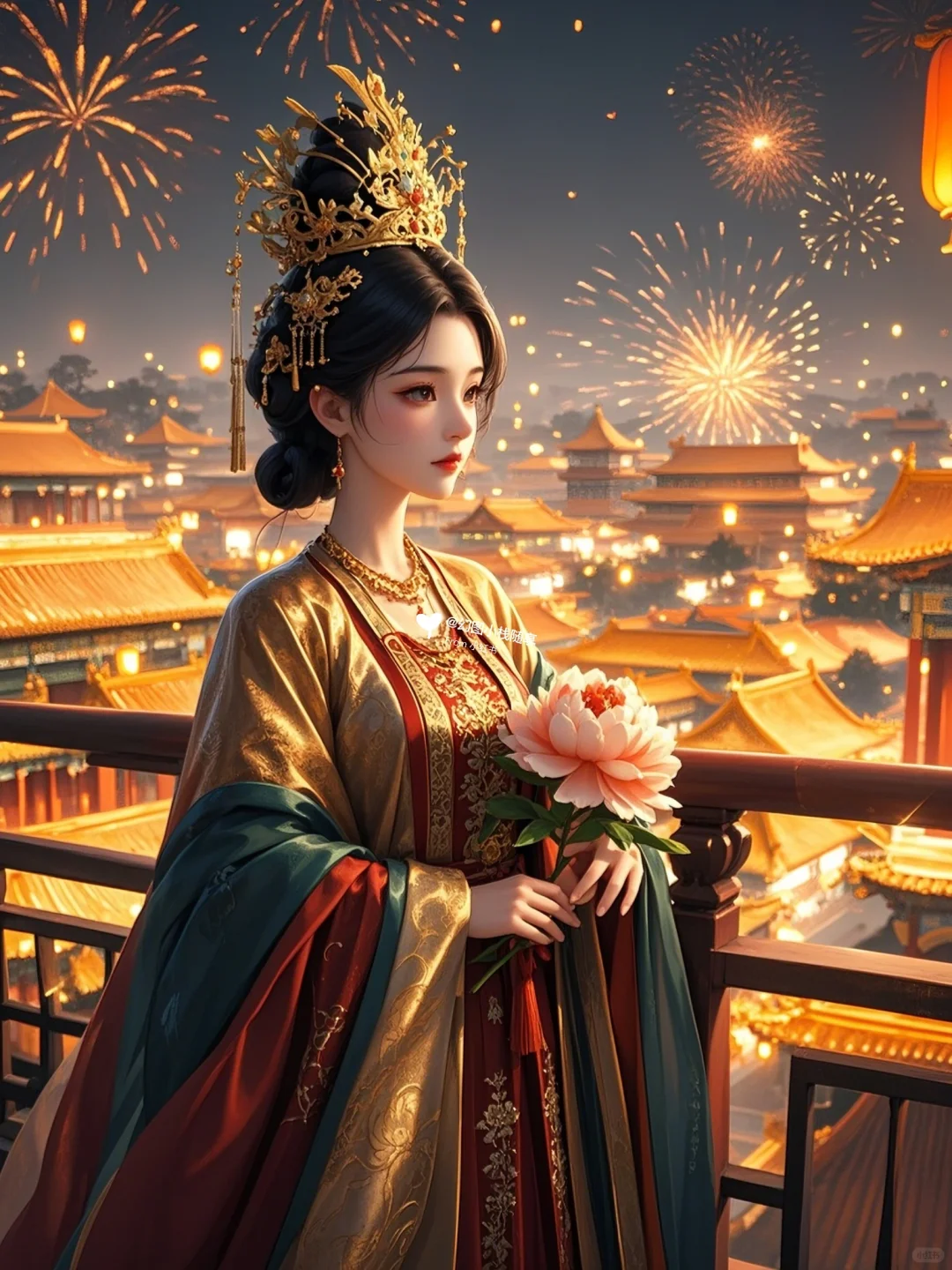 一入宫门深似海，锦绣宫阙锁春秋。