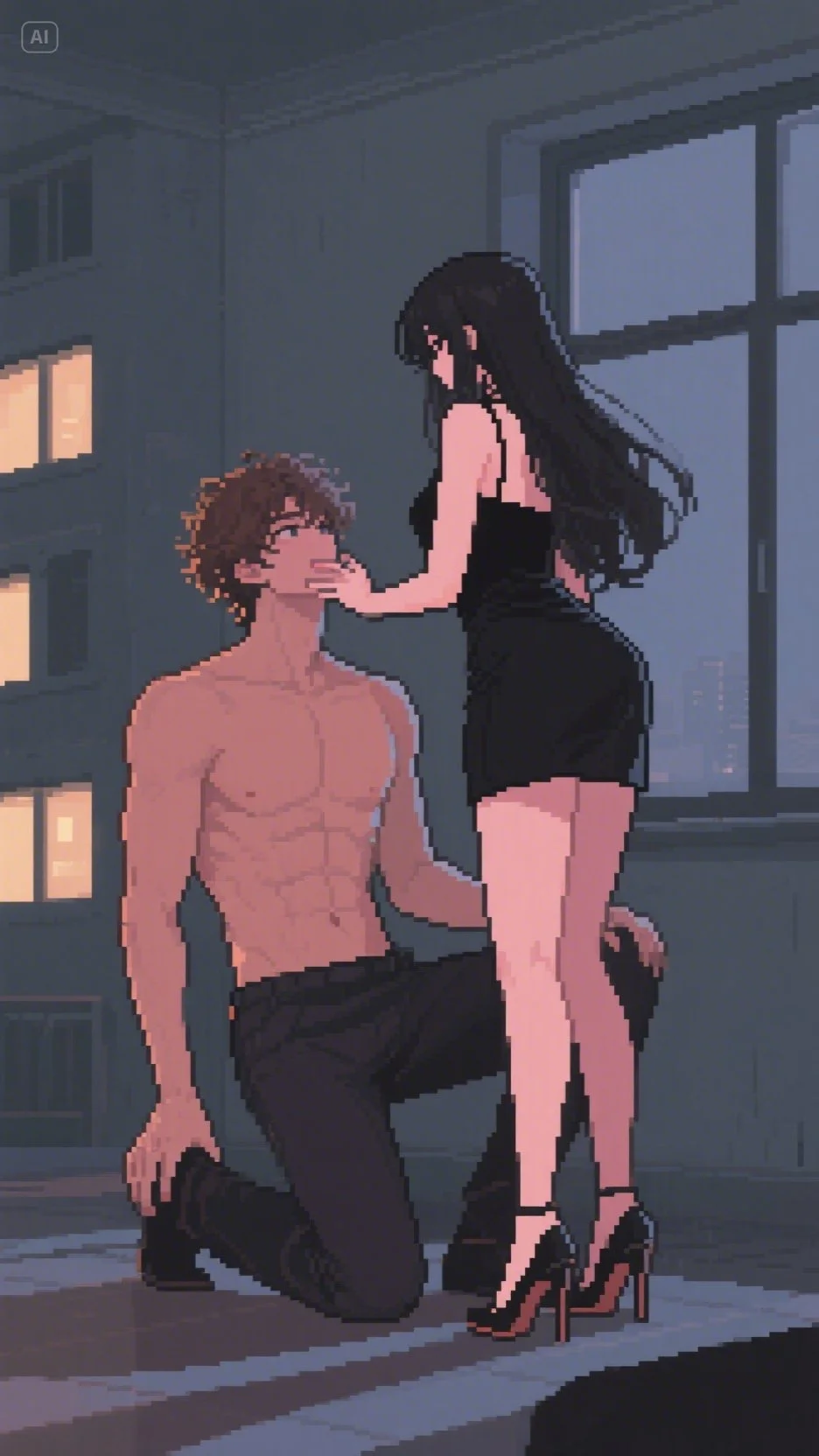 #ai像素画