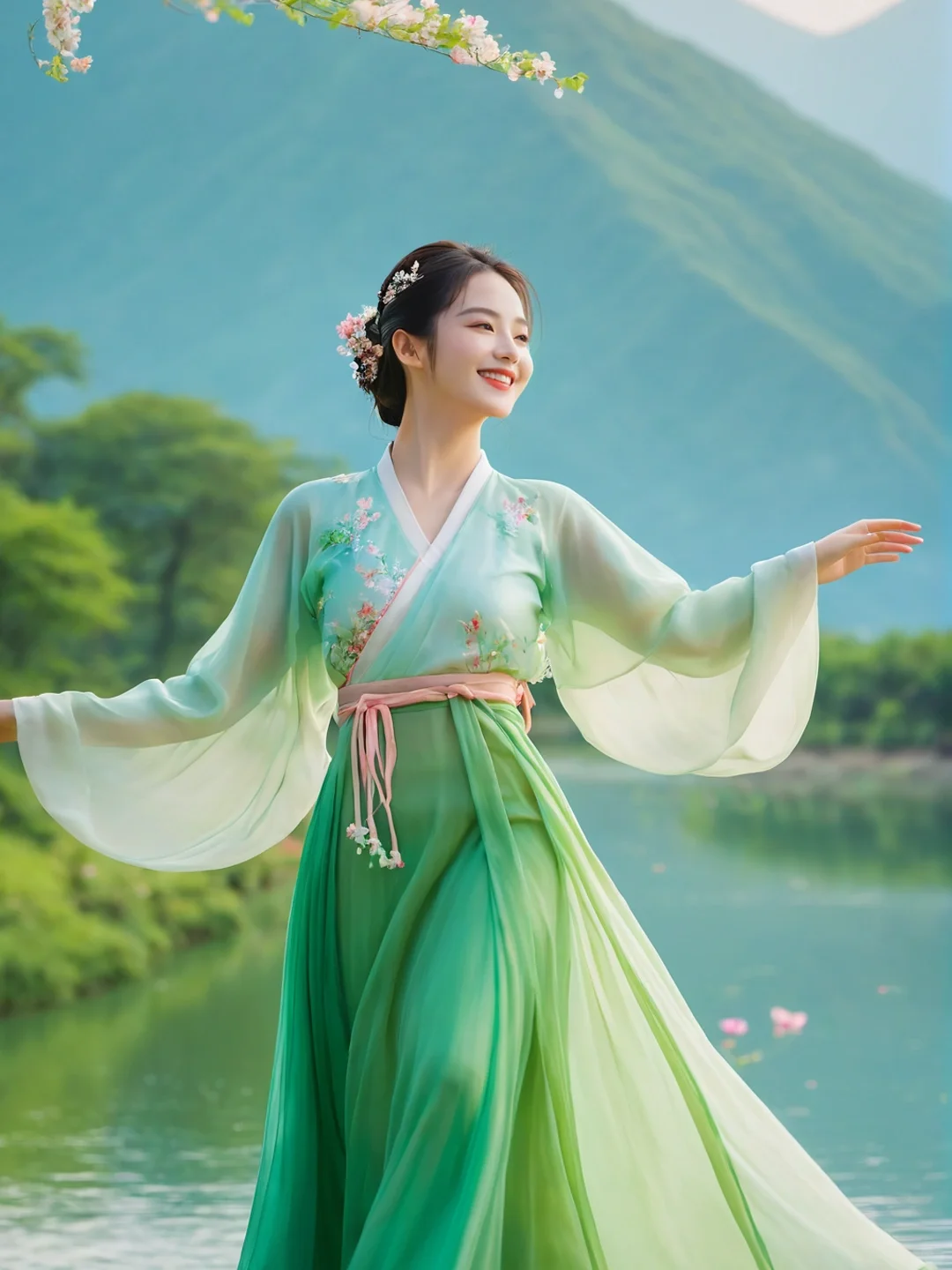 古风美女夏季系列-23