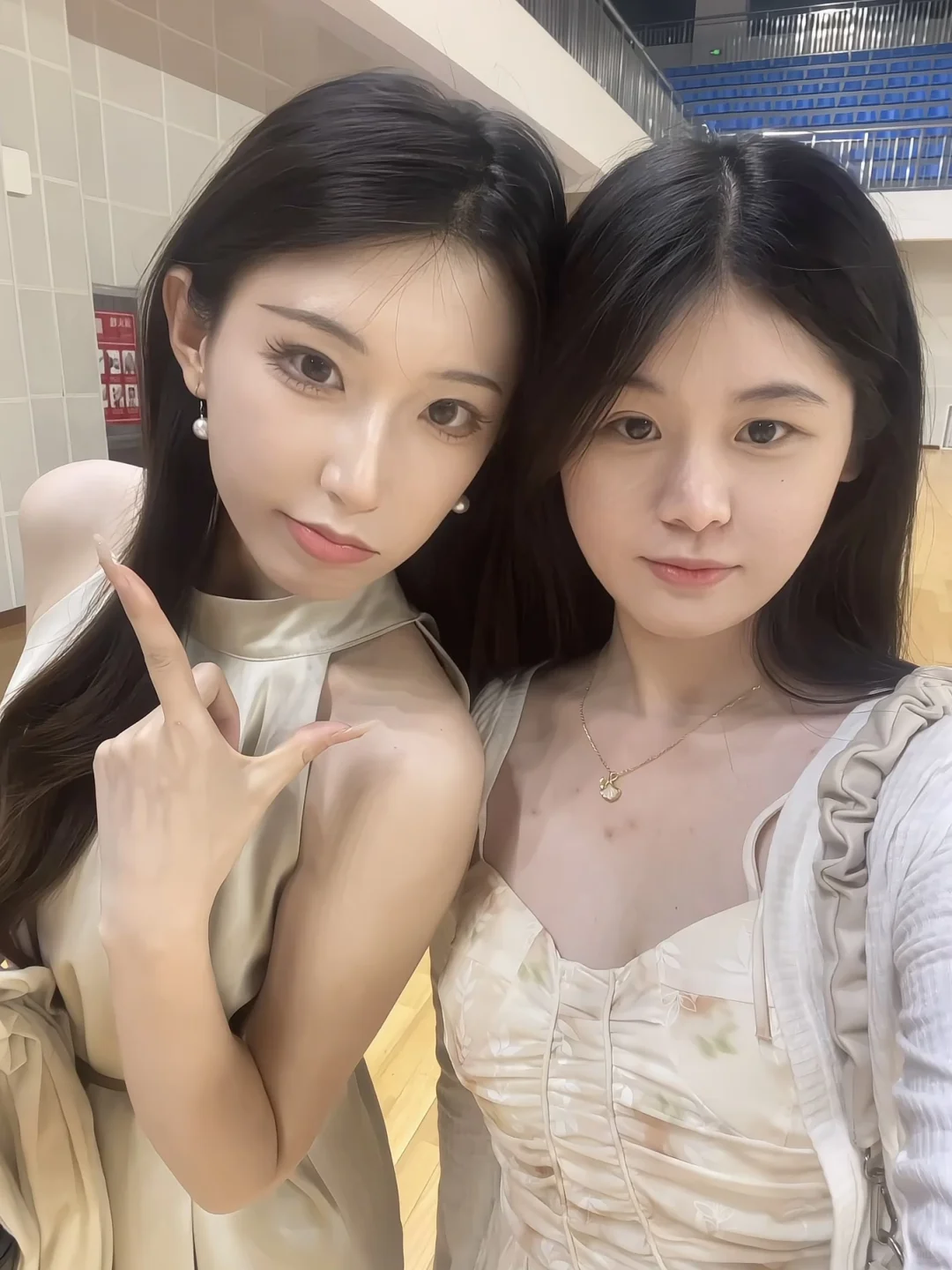 这这样算小美吗 左边