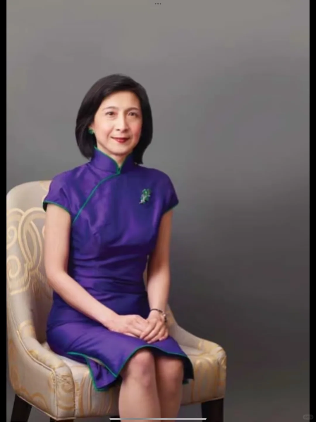 从新加坡女首富周玉琴来聊下中国旗袍！