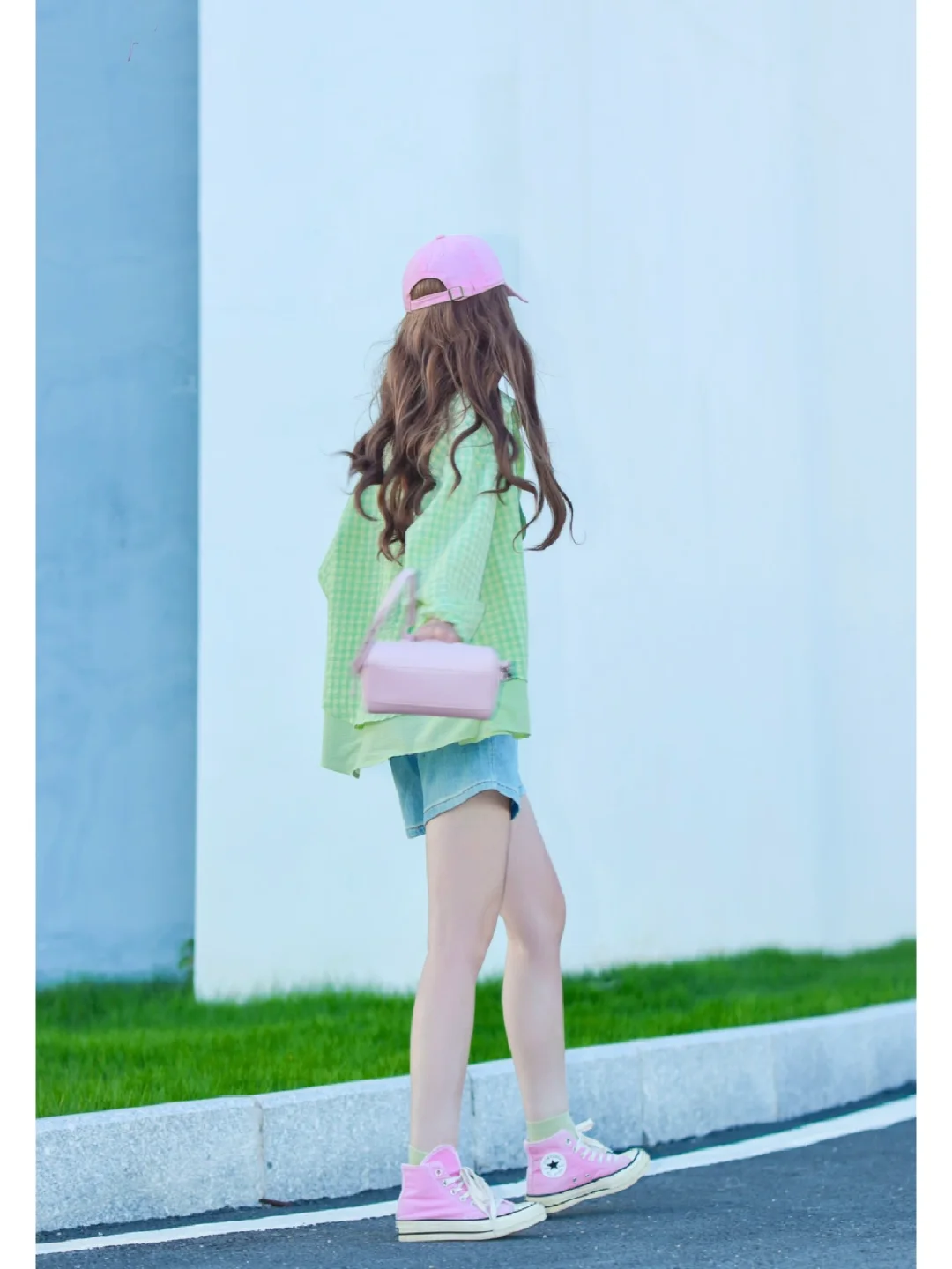 🌸🌵粉绿的夏天元气满满！🌊