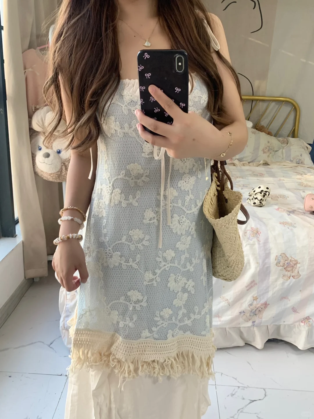 🏖️温柔度假风连衣裙！好适合海边呀～