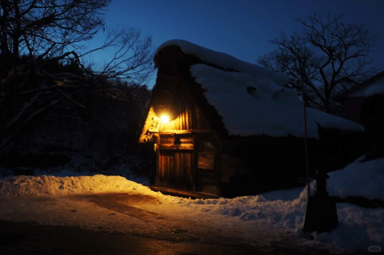 真冬の白川郷、豪雪で自然との共生