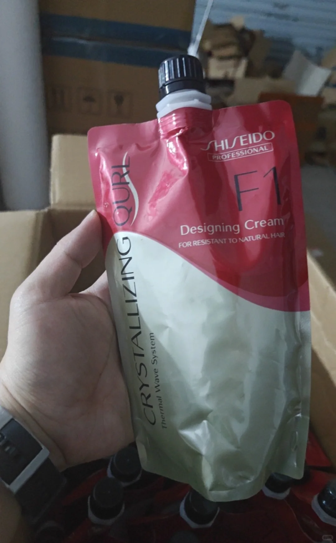 无锡一家理发店只用资生堂玫丽盼的药水