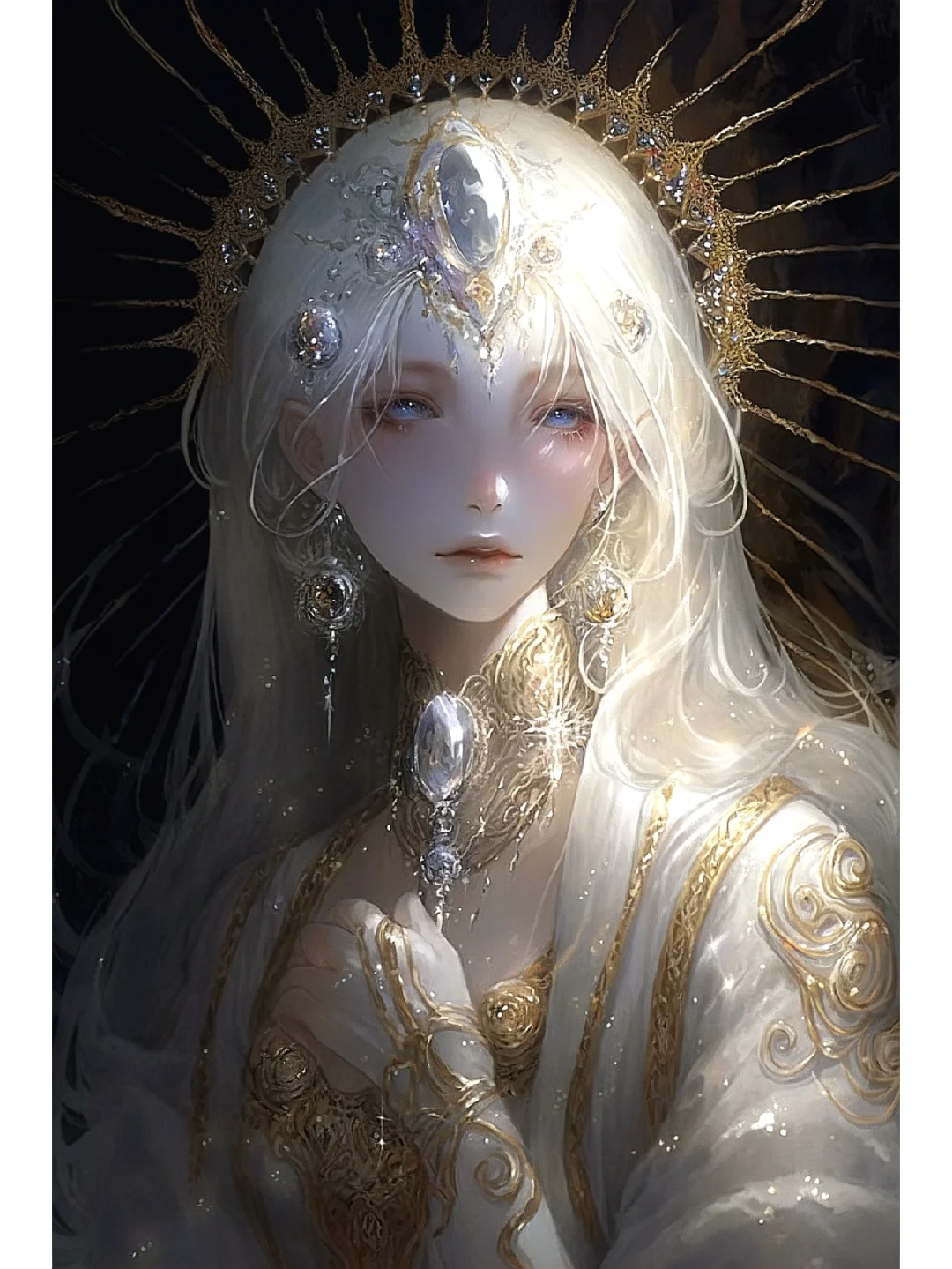 AI插画关键词 | 处女座拟人