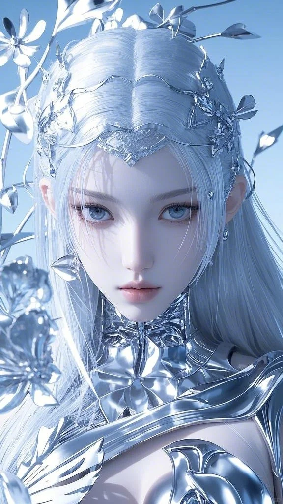 一眼爱上，未来机械美女
