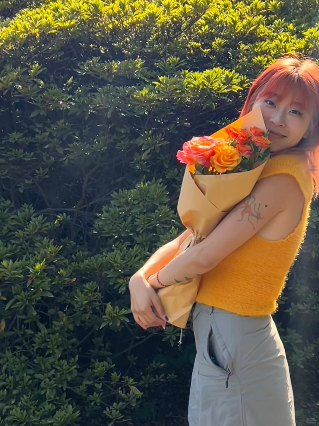 户外女孩不爬山的时候原来穿这样！