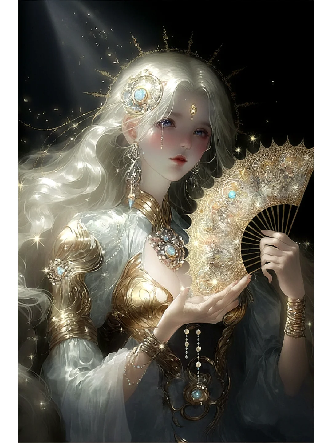 AI插画关键词 | 处女座拟人