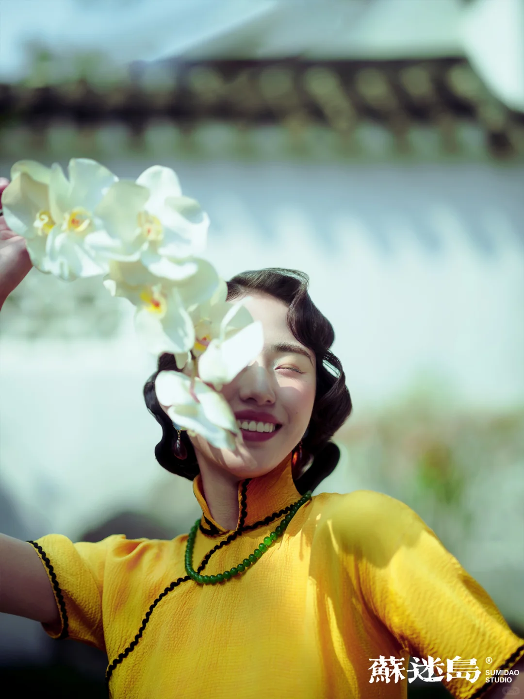 在网师园研发的作品丨苏州写真工作室