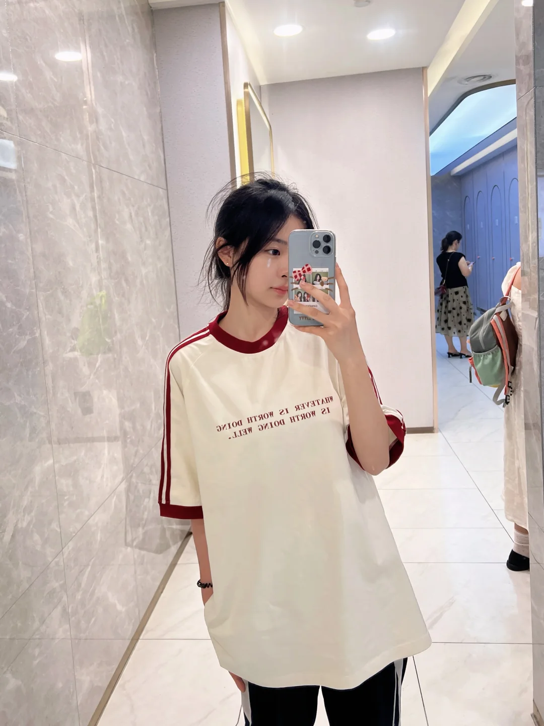 08女高｜高马尾+班服是青春的代表作