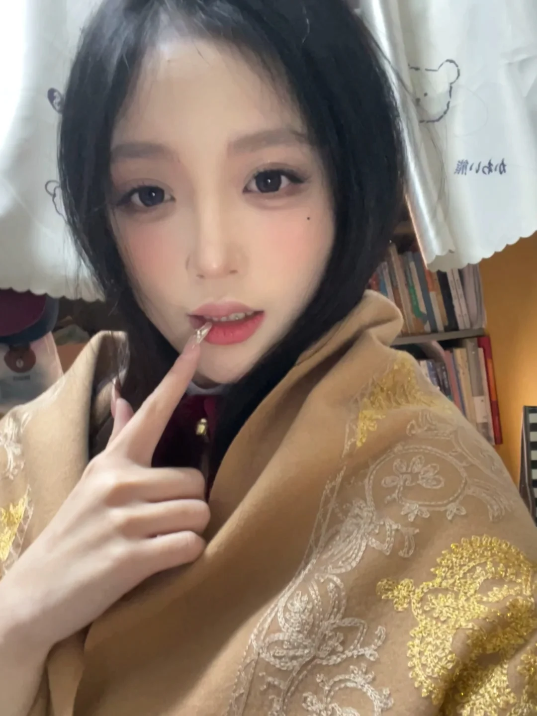 在宿舍楼拍出了人生照片