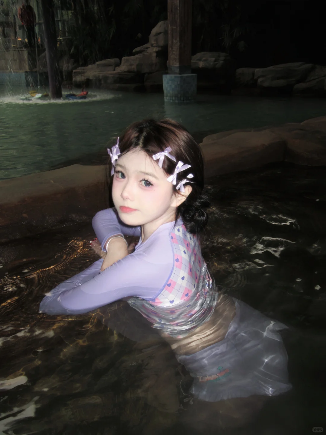 💜玩一下水吧～