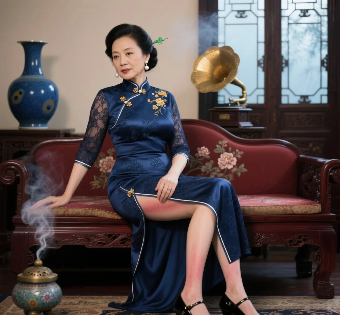 旗袍，成熟魅力