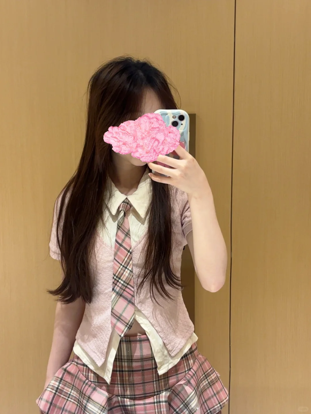 158 86斤 甜妹jk穿搭安排～～～
