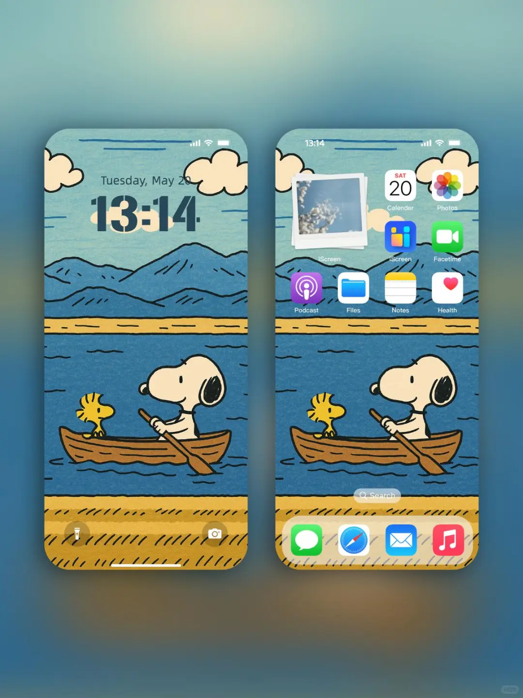 分享壁纸｜盐海·iPad-