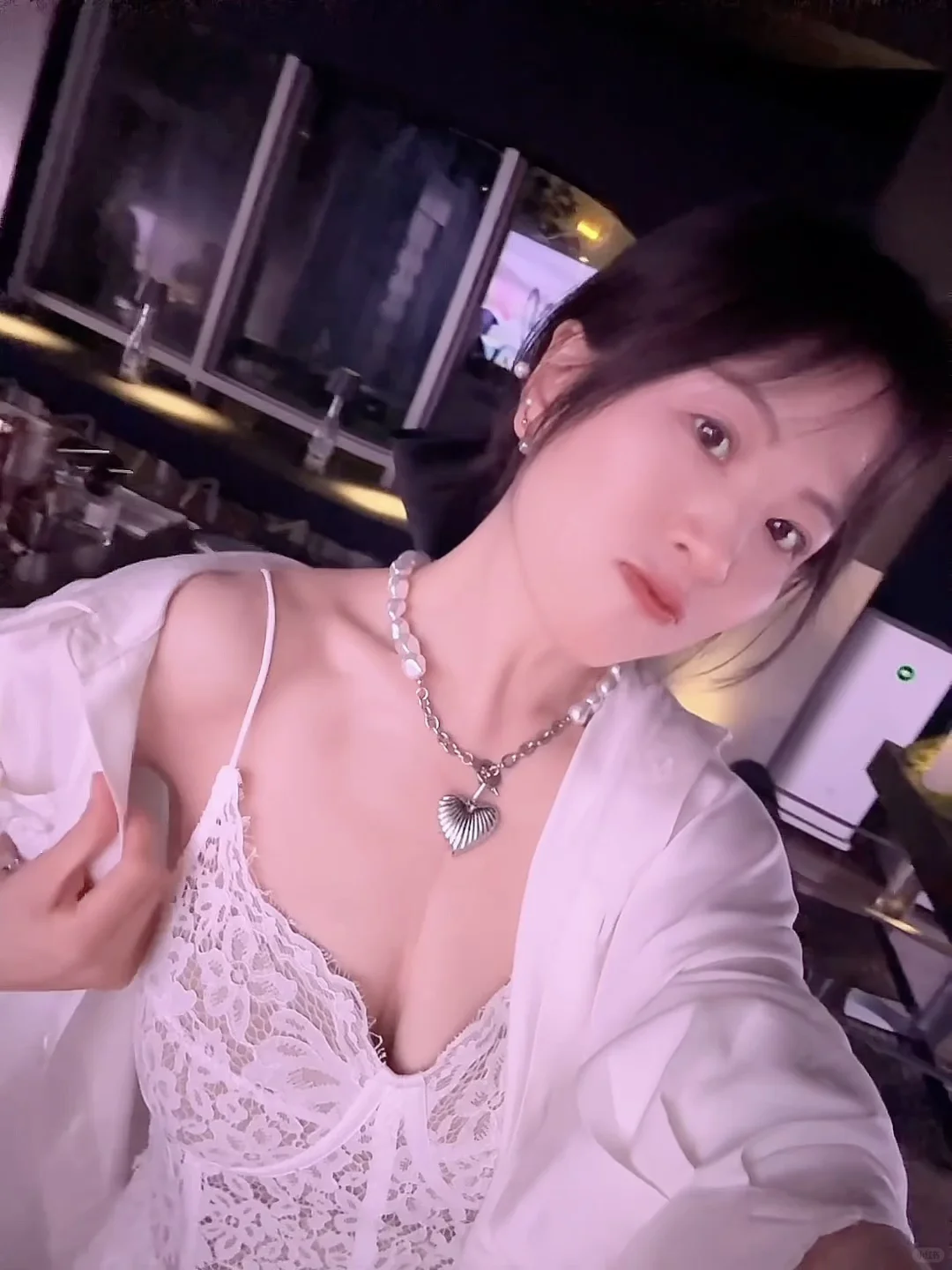 💕520心动狙击｜纯欲白蕾丝穿搭⚡甜辣到犯规！