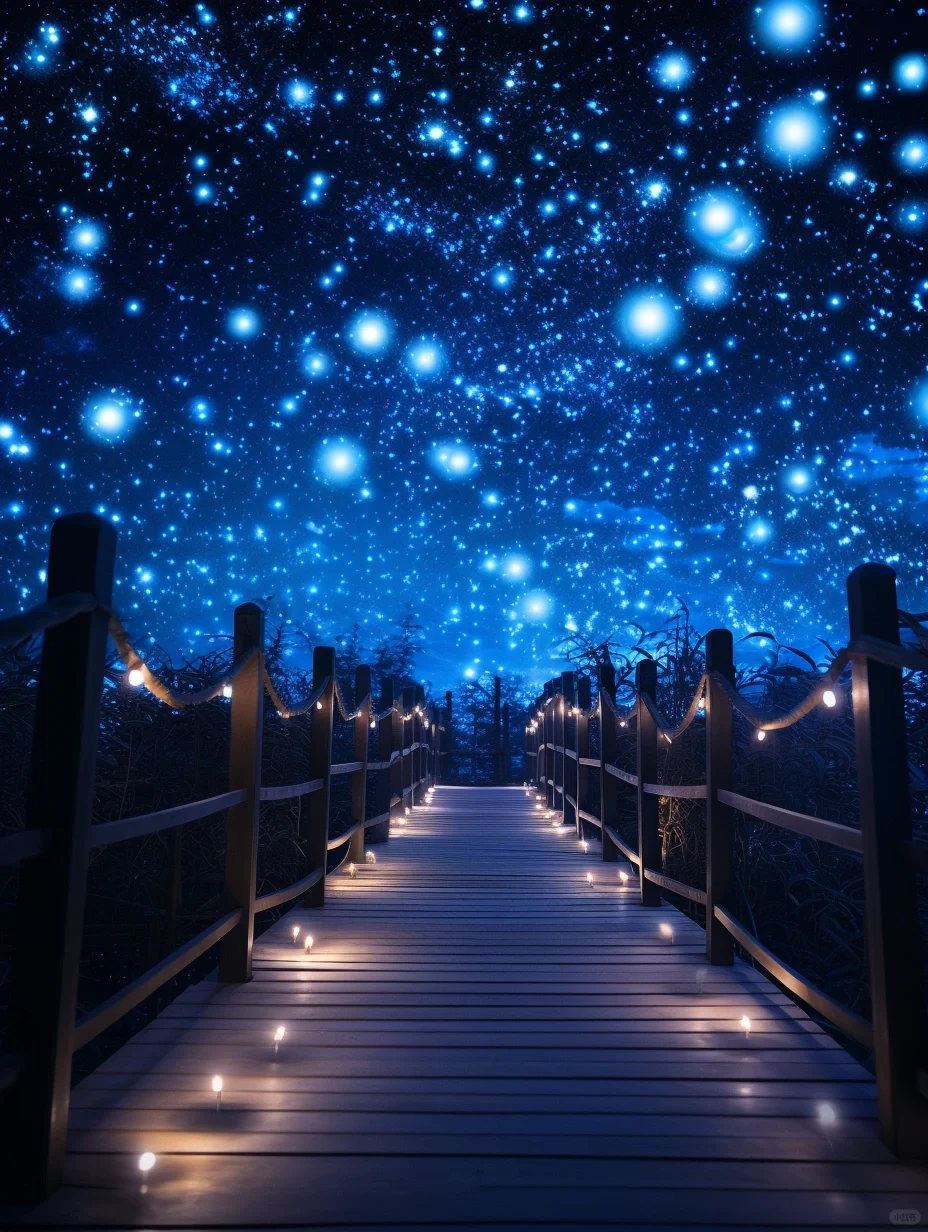走长廊看星空｜有一种美叫星空真美