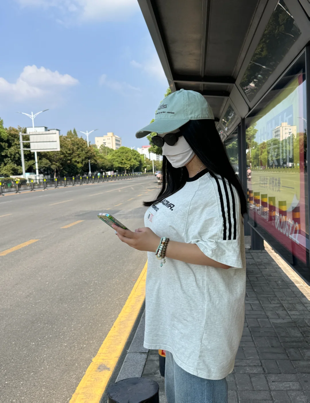 破防了...第一次意识到胸大背厚有多显壮..