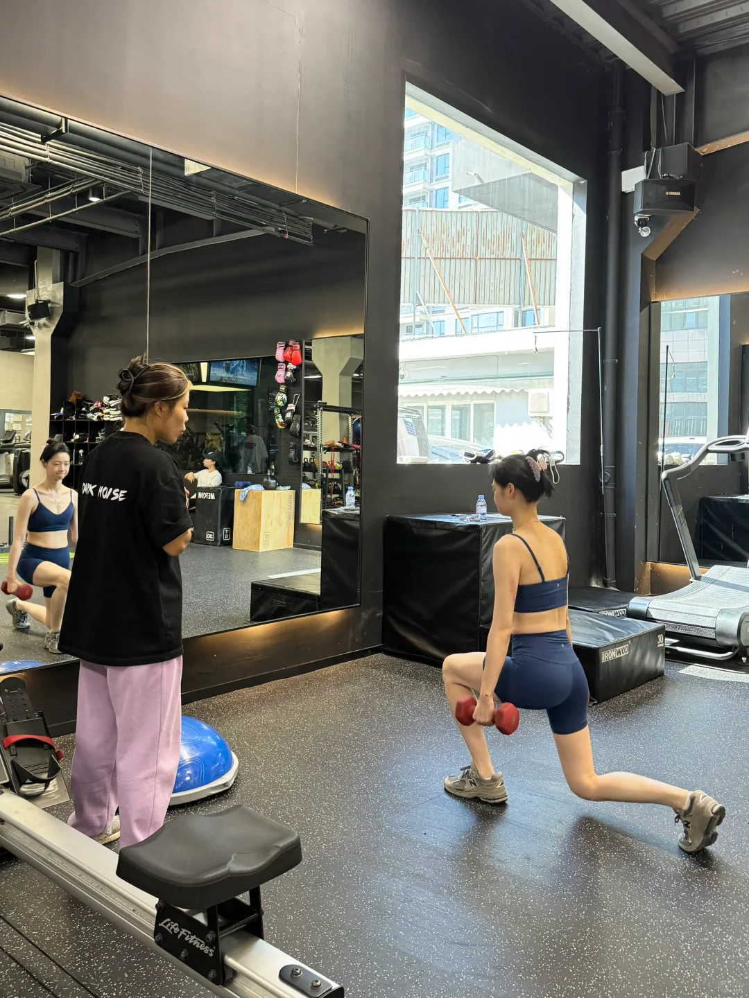 女儿陪练的高能量训练日🏅