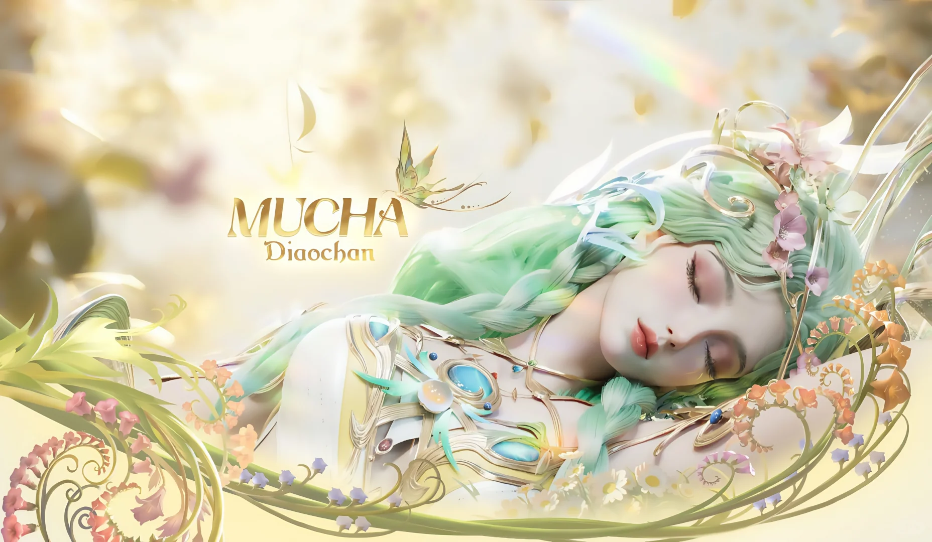 貂蝉🌸馥梦繁花🦋壁纸（太美啦！！！）