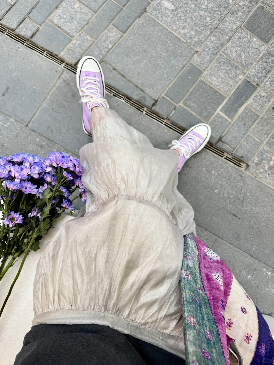 色彩穿搭🌈今天是活力满满的紫色女孩💜
