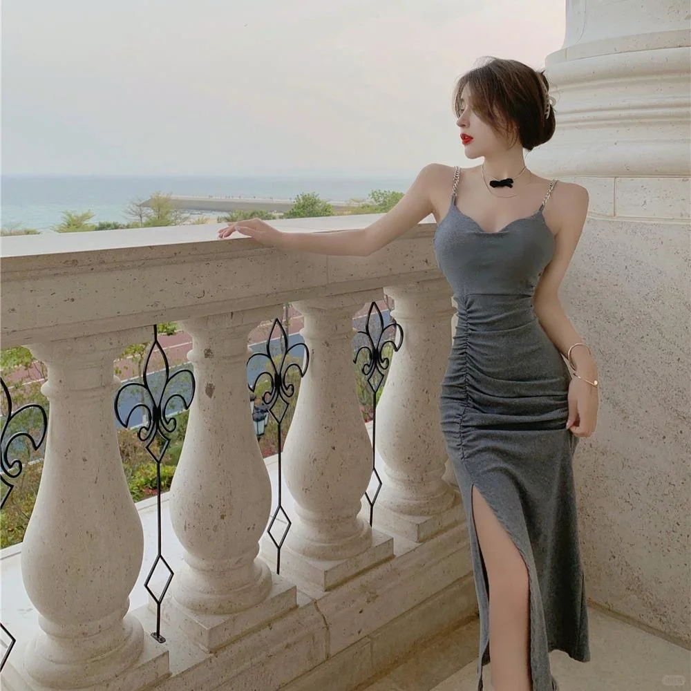 新款性感吊带裙👗