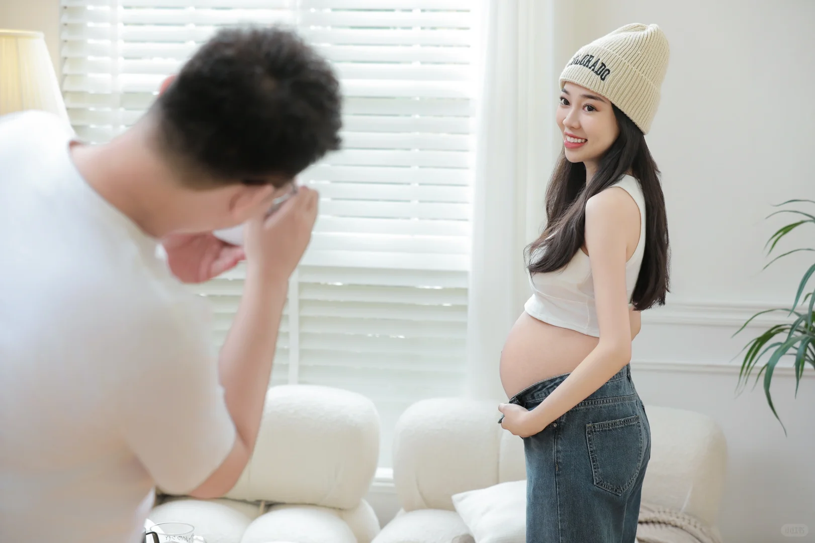 30周W🤰｜居家孕妇照，温馨俏皮型（第一套）