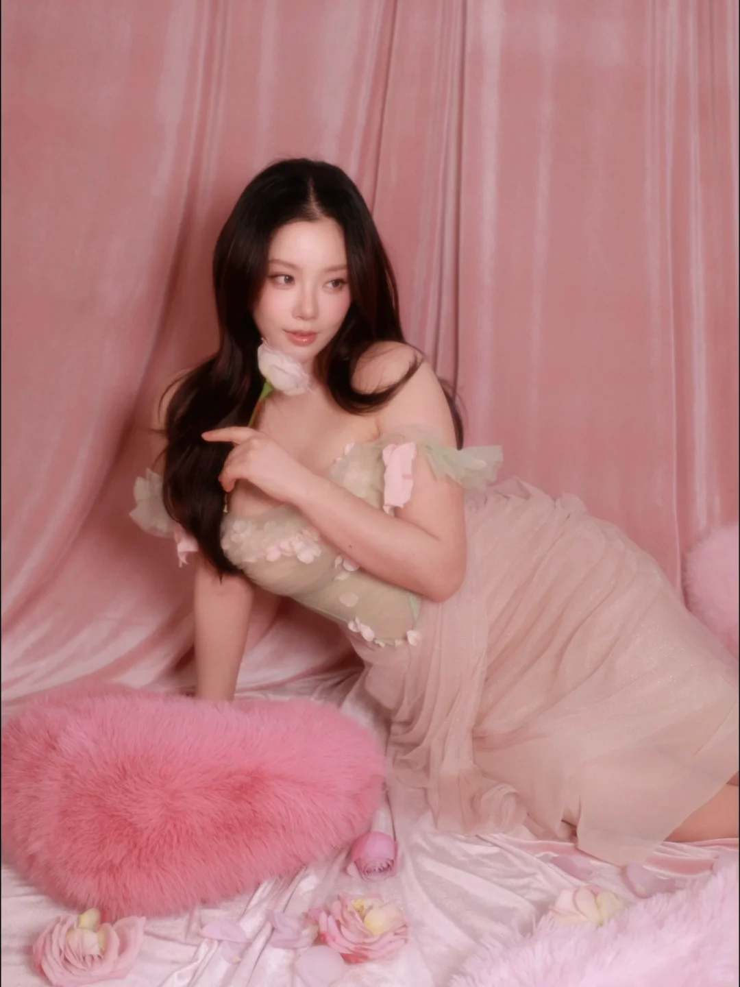 我给王菊画的韩系纯欲妆🐰🎀💕