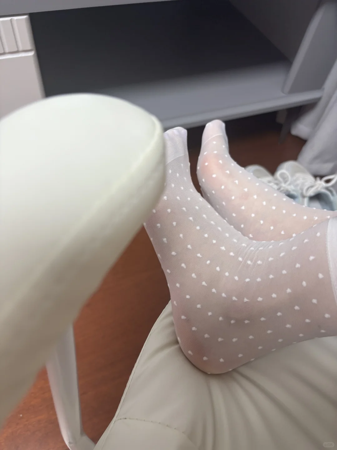 真的有被这条袜子美到！❤️