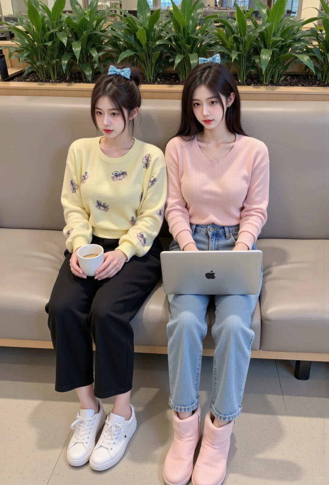 双胞胎姐妹花🤞