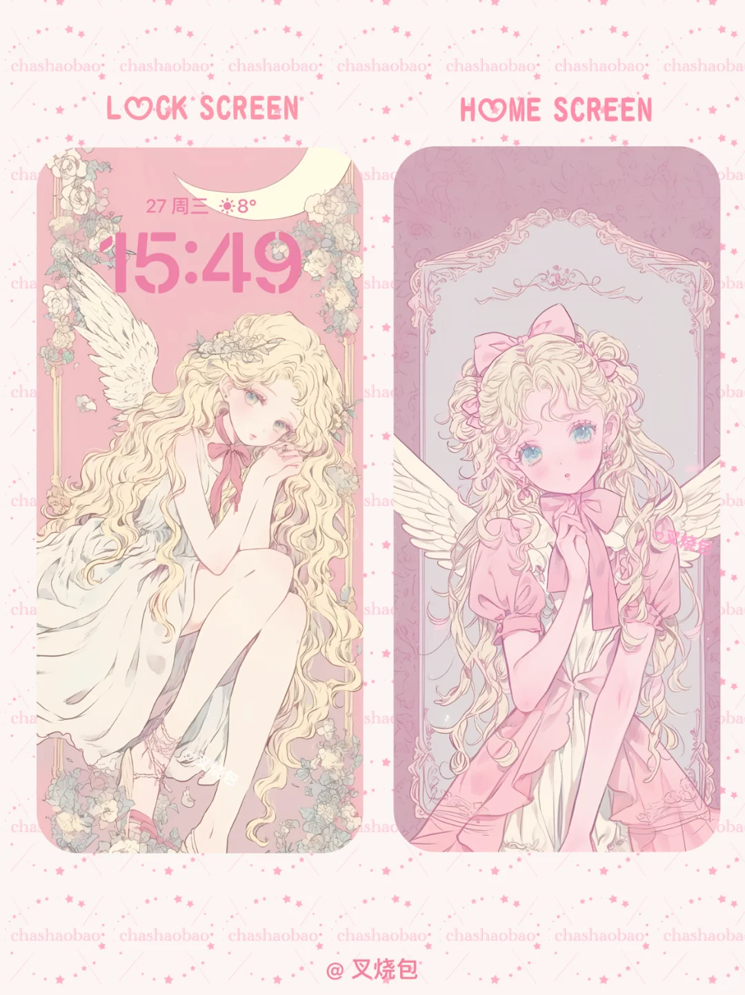 爱神💘小天使🪽｜电脑壁纸3张