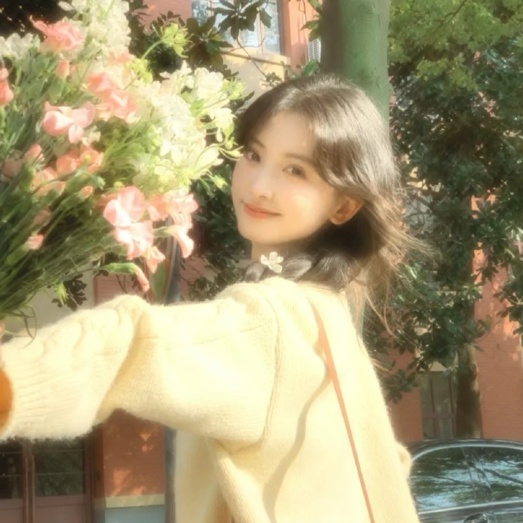 WeChat女头｜若流年有爱 就心随花开