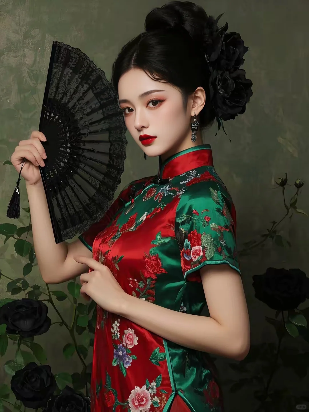 【韵味之旗袍女人】