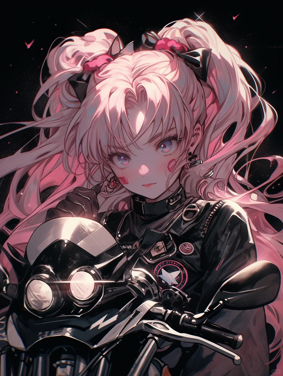 酷酷美少女战士申请成为你的头像！机车.2