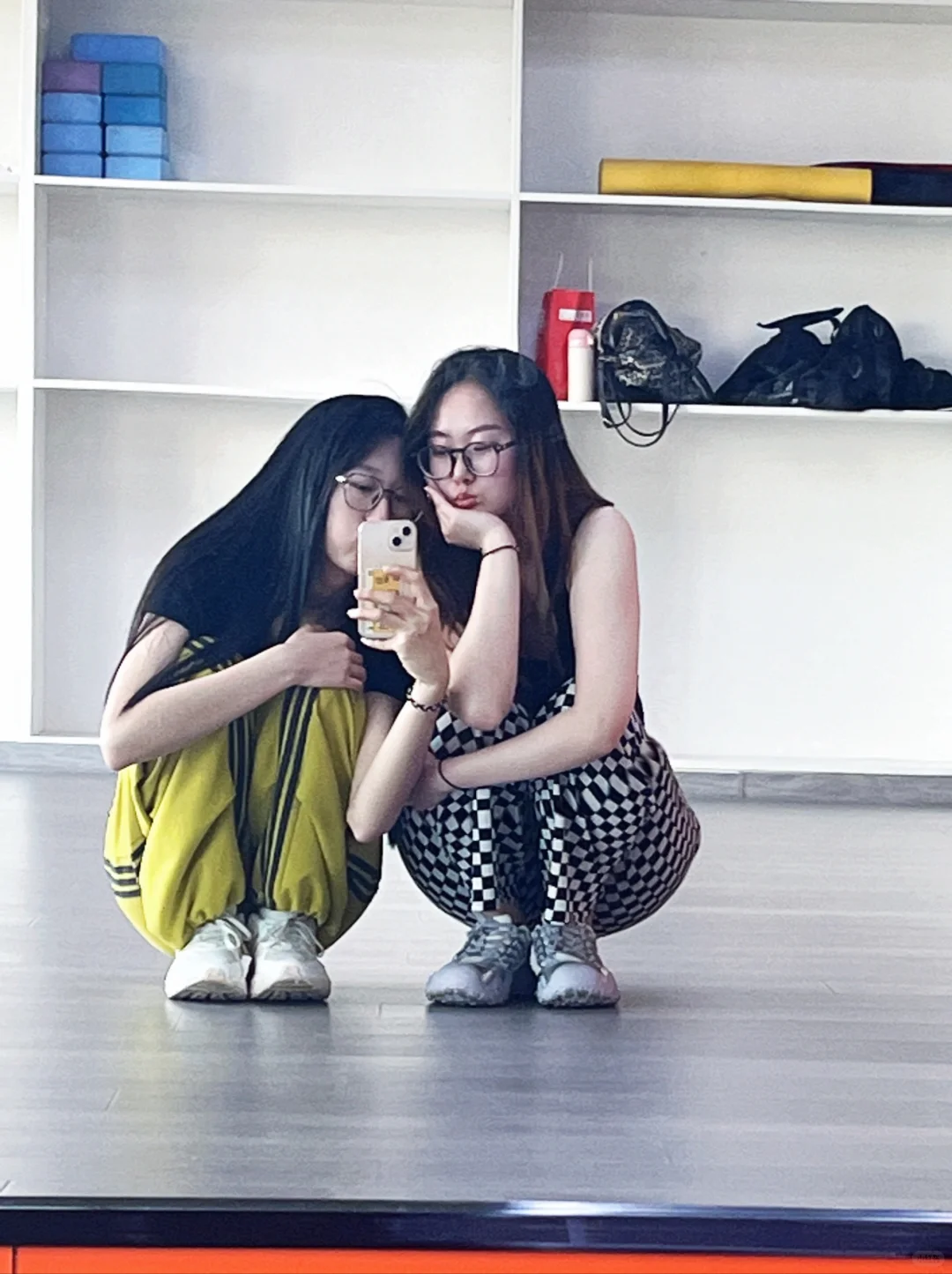 今天是健身小妹！