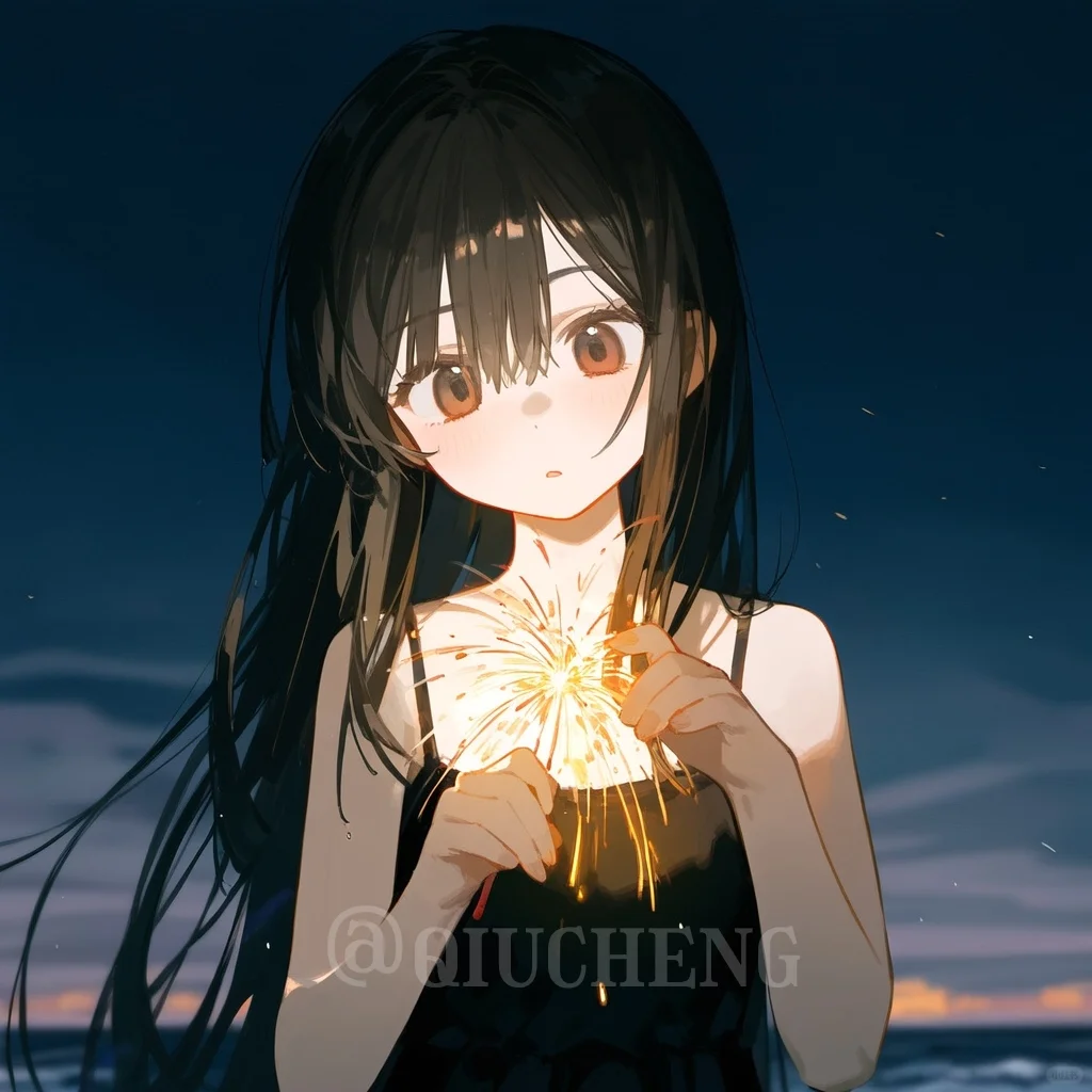 # 头像丨海和焰火