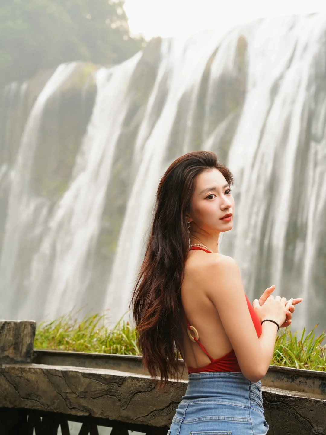 泳衣外穿👙真有你的