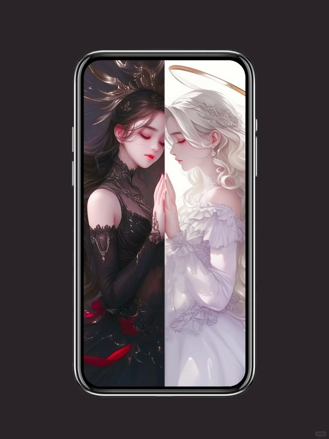 🖤❤️灵魂深处，天使与魔鬼邂逅……