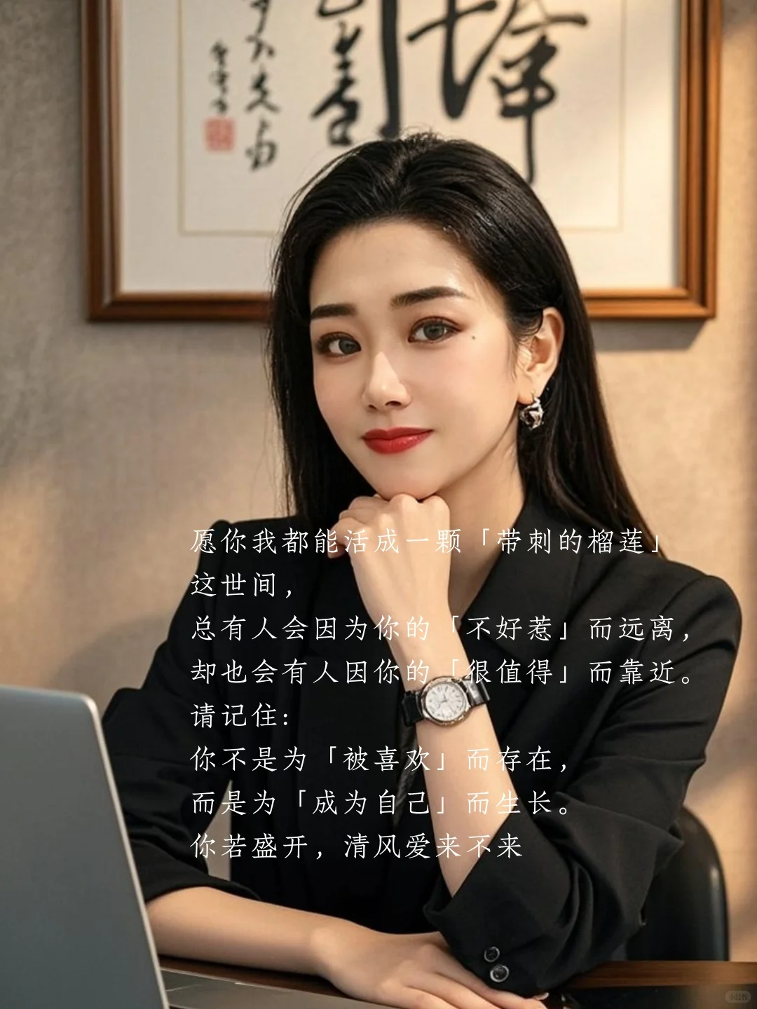 做一颗带刺的榴莲，在时光里温柔生长