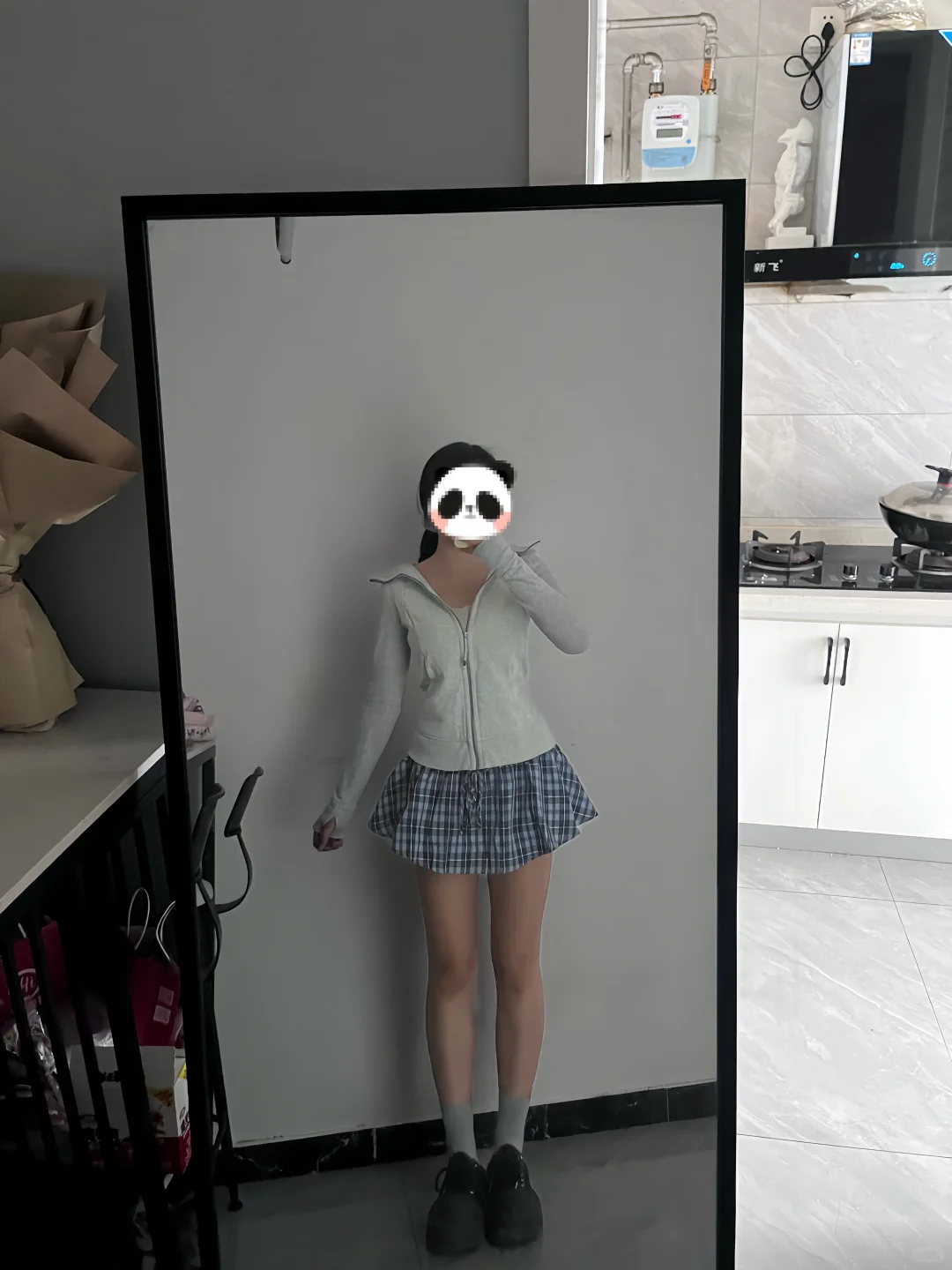 黄黑皮女大学生早八ootd这样穿