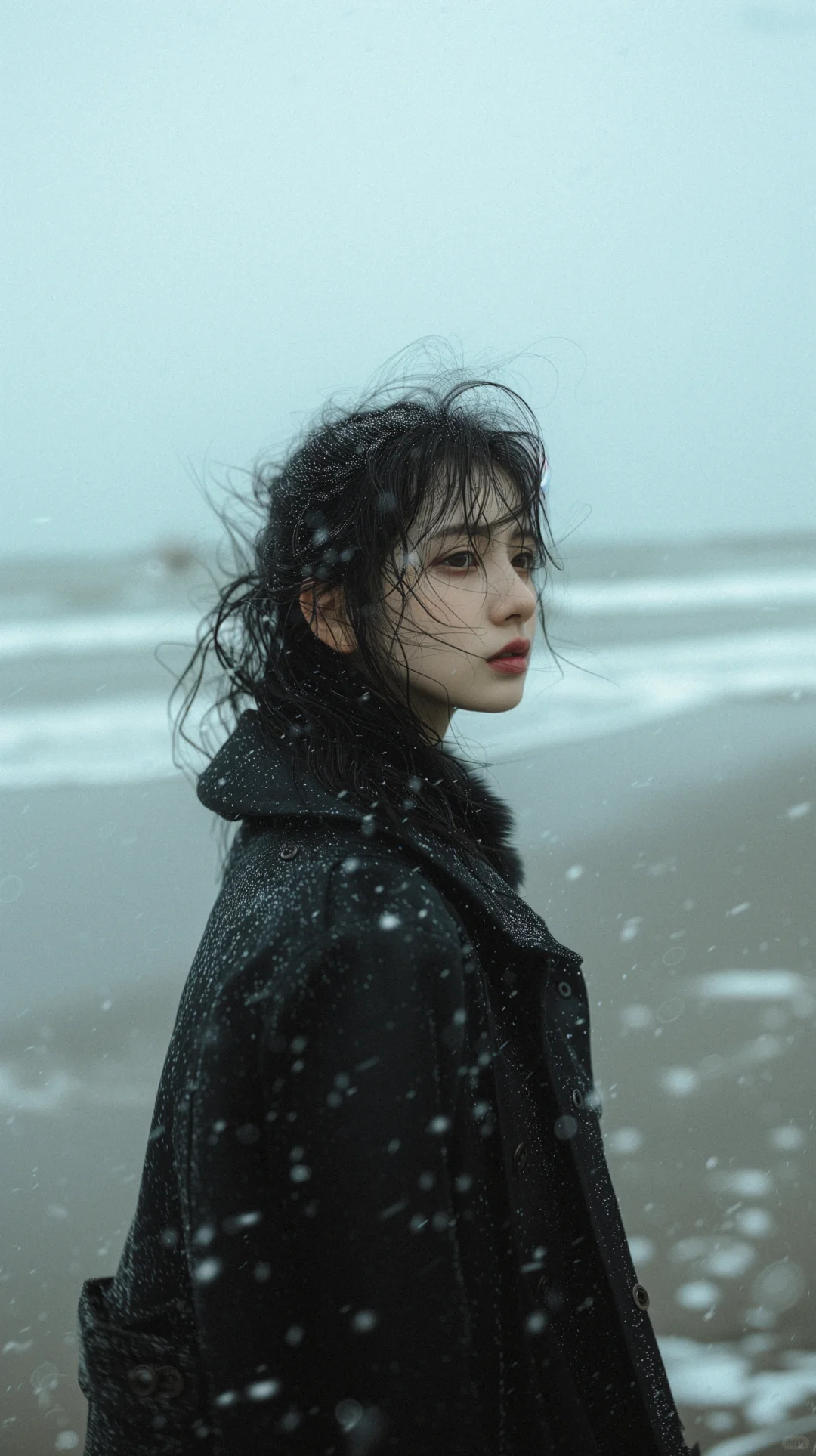AI绘画 丨雪中