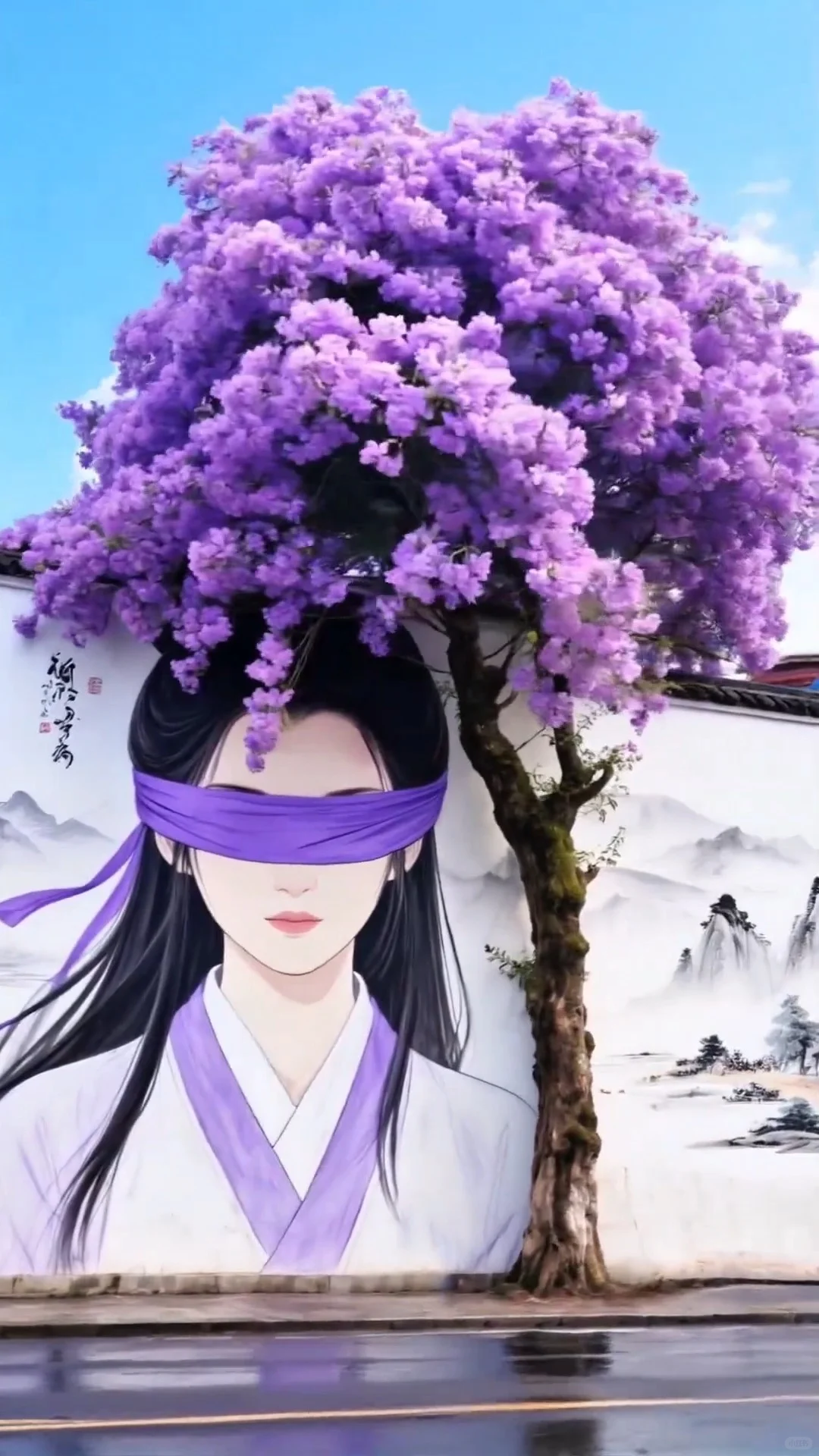 中式美学花墙壁有多绝？