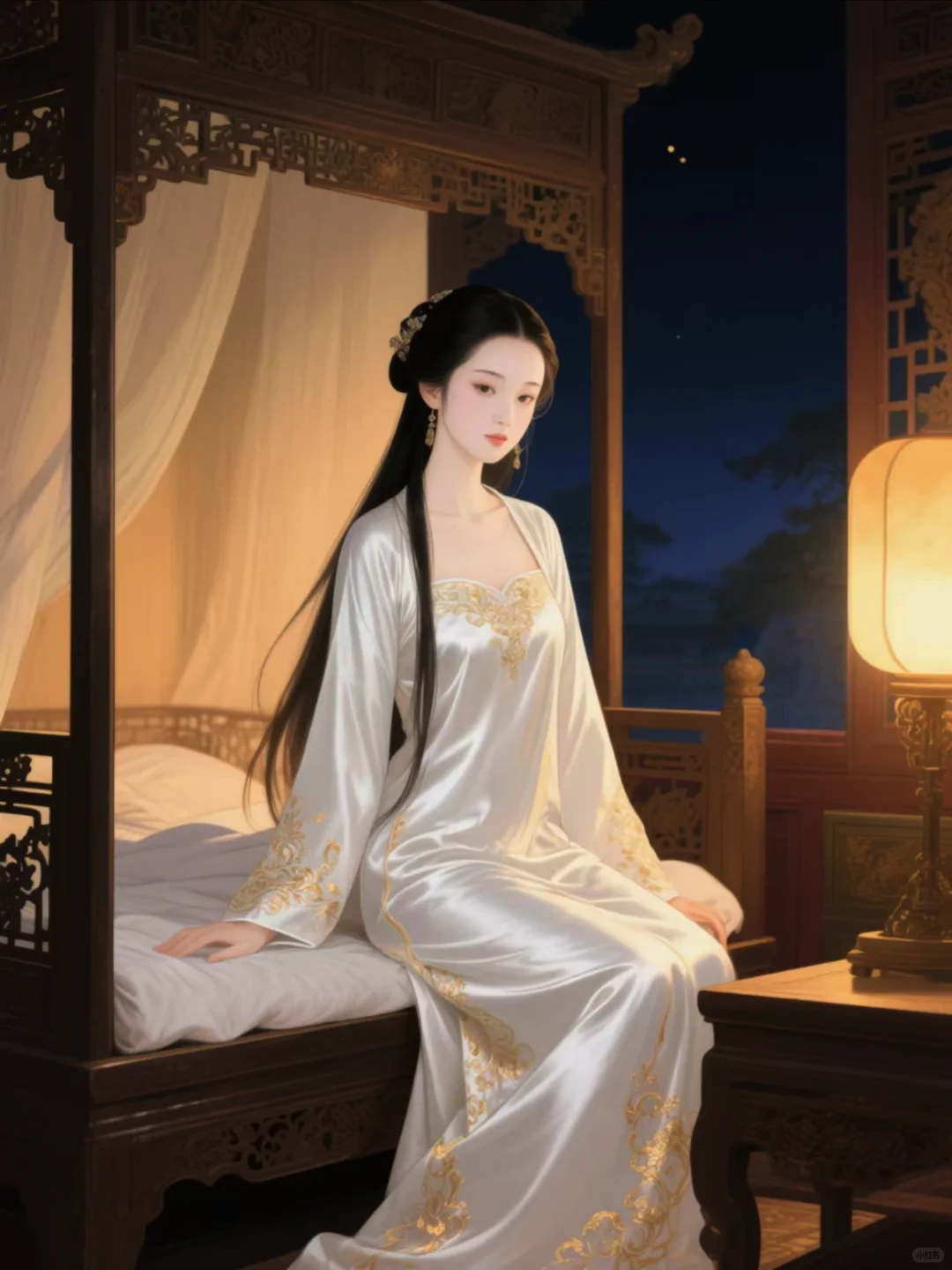 妆造篇｜中式睡衣，哪款让你一眼心动？